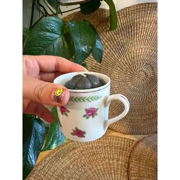 Mug Small Porcelain Glass tea cup - Picture 6 of 6